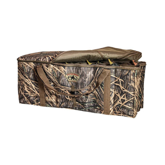 Rig Em Right 12-Slot Deluxe Duck Decoy Bag - Mossy Oak Orig Shadowgrass