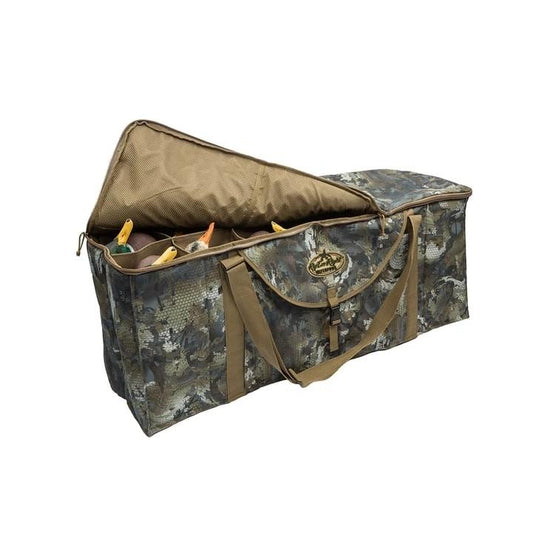 12Slot Deluxe Duck Decoy Bag  Optifade Timber