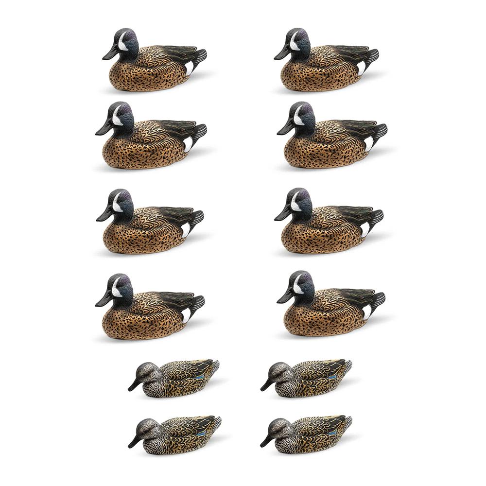 Rig Em Right Blue-Winged Teal - Twelve Pack - EVA