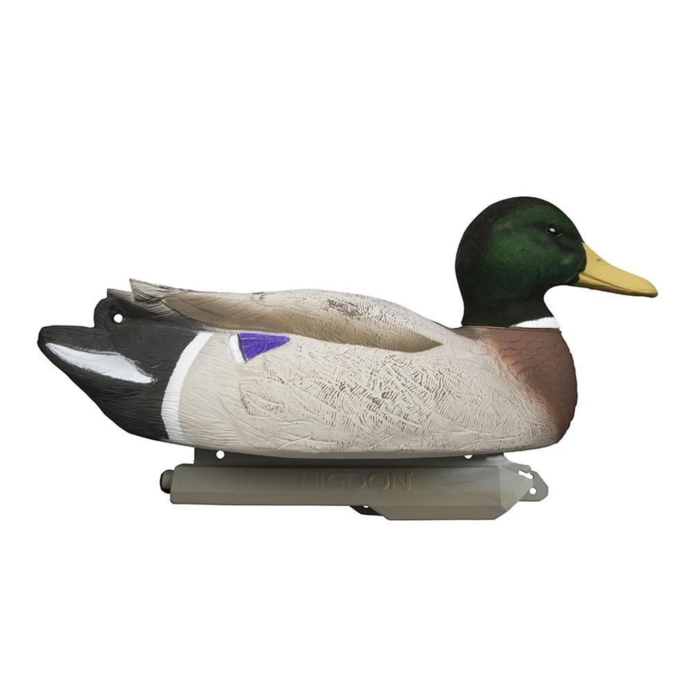 Higdon Outdoors Battleship Mallard Flocked Heads 6pk