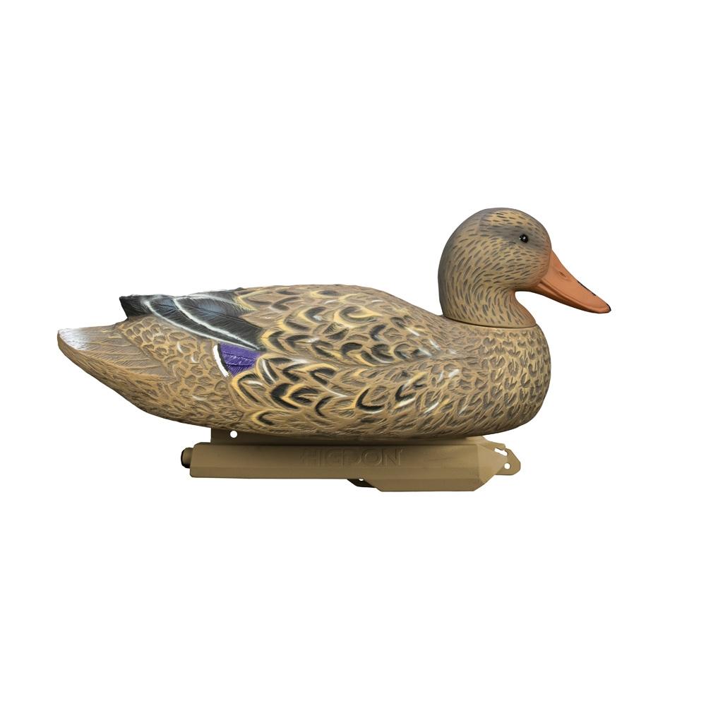 Higdon Outdoors Battleship Mallard Flocked Heads 6pk