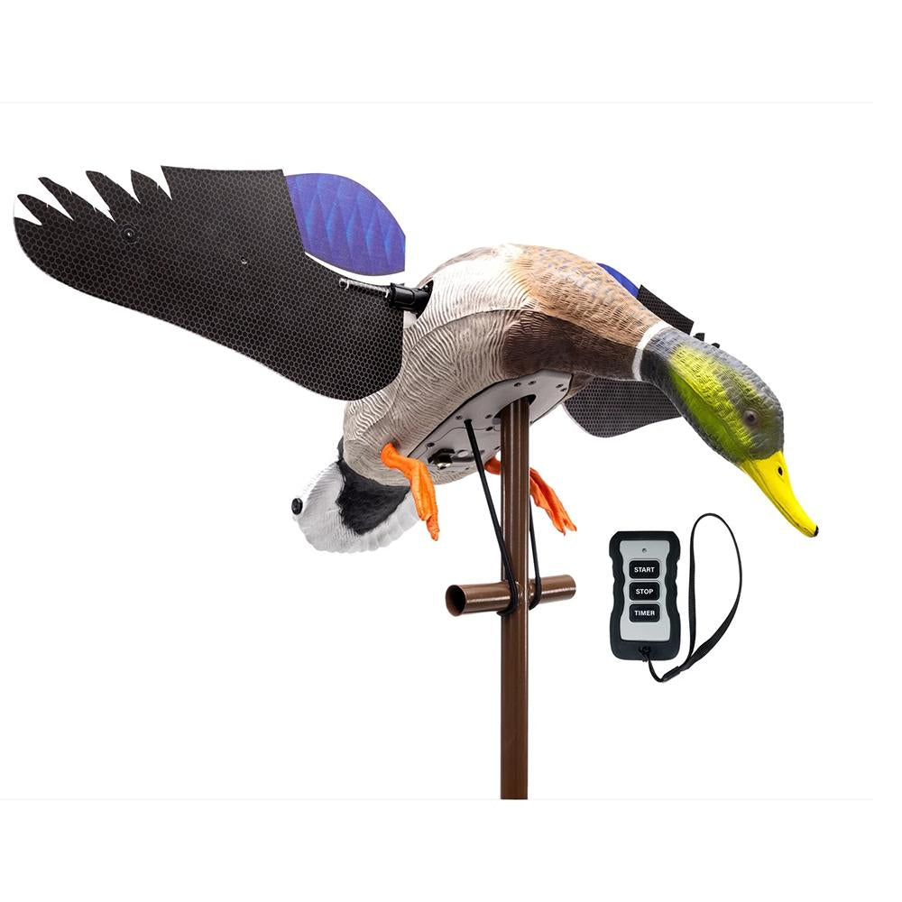 Higdon Motion Decoy Flasher PRO w/Remote Mallard Drake